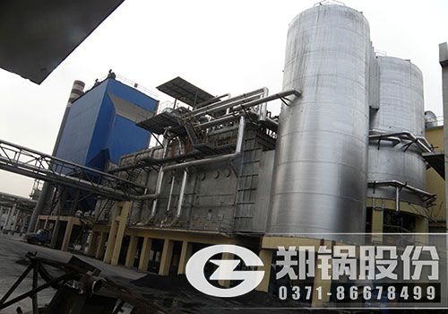 河南開封60噸三廢余熱鍋爐項目