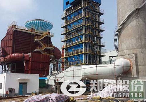 洛陽600t/d玻璃窯余熱鍋爐