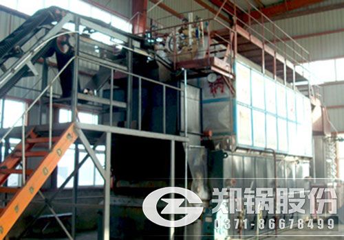 河南漯河10噸生物質鍋爐案例