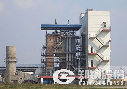 四川自貢循環流化床鍋爐案例