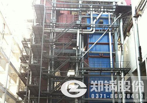 河南漯河生物質電站鍋爐案例
