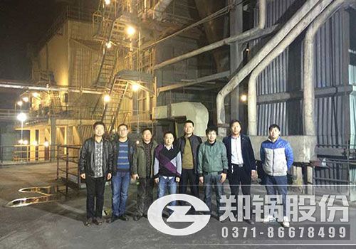 廣東乳源購進40噸循環流化床鍋爐