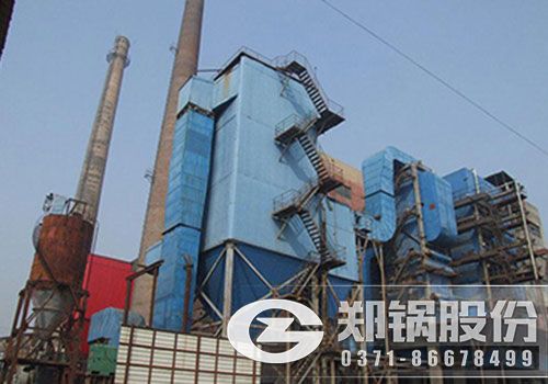 河南新密75噸生物質發電鍋爐案例