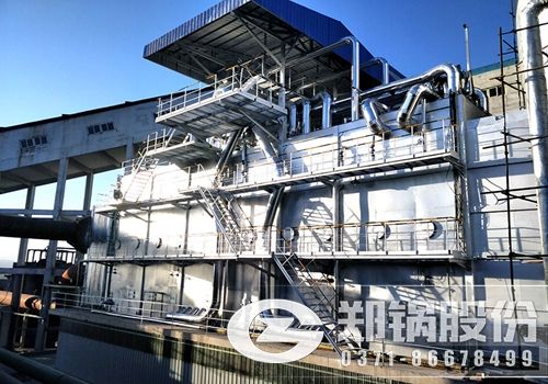 河北保定49噸/時三廢混燃煙氣余熱回收鍋爐項目