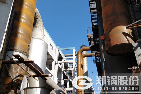 30噸化工三廢混燃余熱鍋爐2