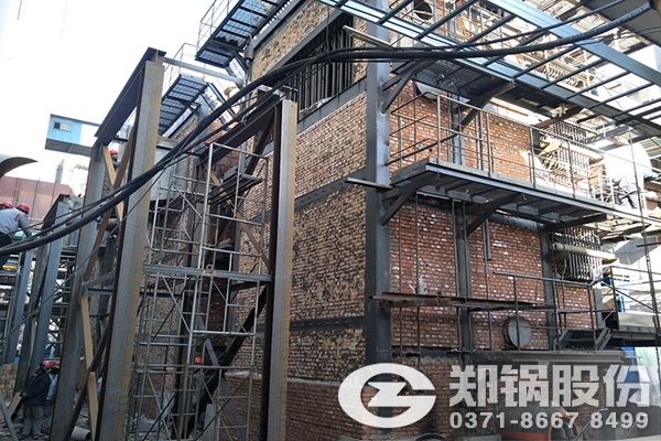 鄭州鍋爐廠碳素窯余熱鍋爐項目