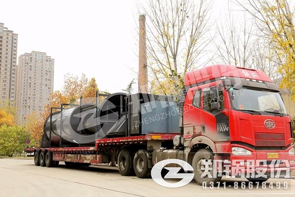 鄭鍋25噸SZL型鏈條爐排鍋爐發往澳大利亞現場3.jpg