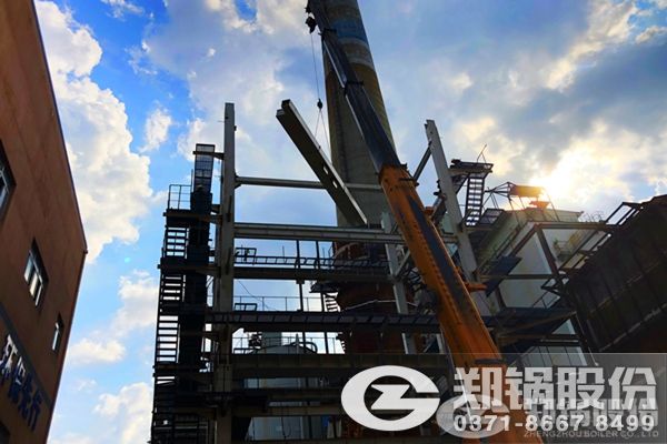 旗濱集團12.4th玻璃窯余熱鍋爐項目現場圖.jpg