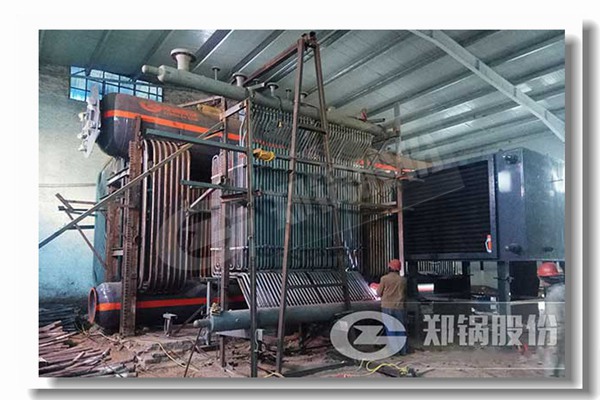 集裝箱設備生產線 流化床蒸汽鍋爐